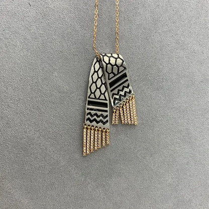 Keffiyeh Pendant