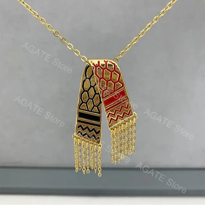 Keffiyeh Pendant