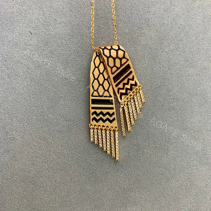 Keffiyeh Pendant