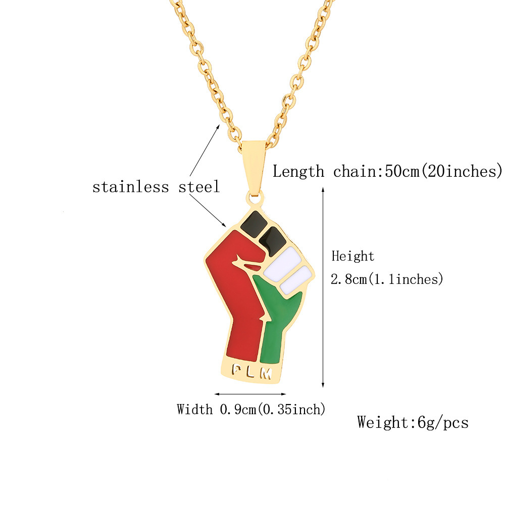 Palestine Pendant Necklace