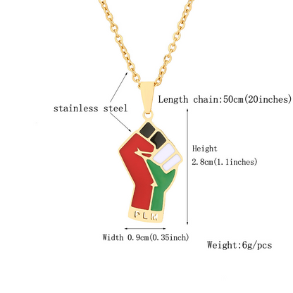 Palestine Pendant Necklace